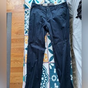 Hollister Men's Navy Chinos